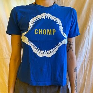 Gap blue baby tee size youth M